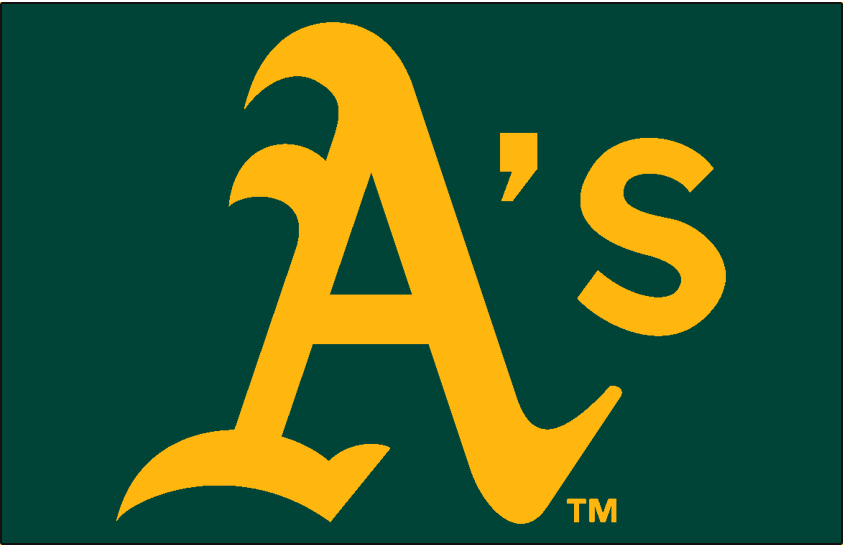 Oakland Athletics 1994-2013 Cap Logo vinyl decal